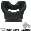 Embout Comfo Silicone Noir - Aqualung