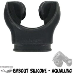 Embout Silicone Noir Octopus - Aqualung