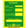 Autocollant NITROX Etiquette Mélange - Aqualung -Combinaisons Magasin aqualung etiquette autocollant marquage melange nitrox pas cher sub odyssee