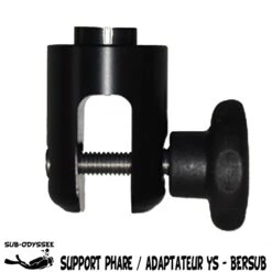 Support De Phare Avec Fixation Chape Pour Bras FLEXO YS - Bersub