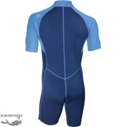 ATOLL FZ 2mm Shorty Plongée Homme - Beuchat -Combinaisons Magasin beuchat shorty plongee 2mm atoll zip ventral homme pas cher sub odyssee 2