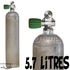 Bouteille 5.7 Litres 230 Bars Aluminium S40 Nitrox