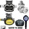 MASTER T10 SC CROMO Pack Détendeur + Octopus MG BALANCED + Manomètre Compact + Sacoche - Cressi -Combinaisons Magasin cressi pack detendeur master t10 sc cromo octopus mg balanced manometre compact pas cher sub odyssee
