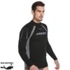 THERMO VEST Manches Longues Homme - Cressi -Combinaisons Magasin cressi thermo vest manches longues homme t shirt neoprene sub odyssee pas cher