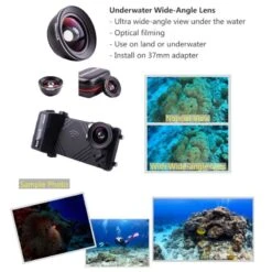 Lentille Grand Angle SEALENSE - Divevolk -Combinaisons Magasin divevolk lentille grand angle 105 sealense pas cher sub odyssee 2