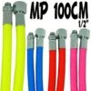 Flexible MP Tressé 100cm Moyenne Presssion 1/2" Pour Octopus -Combinaisons Magasin esm flexible tresse mp 100 cm 1 2 pouce pas cher sub odyssee