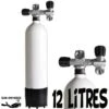 Bloc 12 Litres Long 2 Sorties Acier - Eurocylinder -Combinaisons Magasin eurocylinder bloc acier plongee 12 litres 2 sorties sub odyssee lyon pas cher
