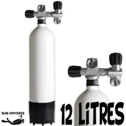 Bloc 12 Litres Long 2 Sorties Acier - Eurocylinder