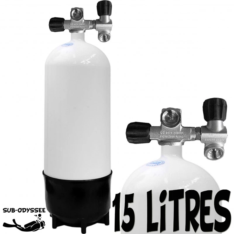 Bloc 15 Litres 2 Sorties Acier - Eurocylinder 3 Bloc 15 Litres 2 Sorties Acier - Eurocylinder