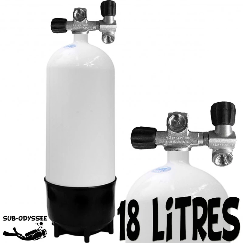 Bloc 18 Litres 2 Sorties Acier - Eurocylinder 3 Bloc 18 Litres 2 Sorties Acier - Eurocylinder