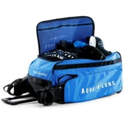 EXPLORER II ROLLER Sac à Roulettes BLEU - AQUALUNG -Combinaisons Magasin explorer ii roller sac a roulettes bleu aqualung 2