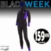 HUDSON Femme 7mm Combinaison Plongée - Aqualung - BLACK FRIDAY -Combinaisons Magasin hudson femme 7mm combinaison plongee aqualung black friday
