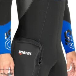 ICESKIN 7mm Combinaison Semi Etanche Homme - Mares -Combinaisons Magasin iceskin 7mm combinaison semi etanche homme mares 3
