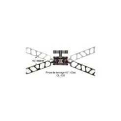 Pince Clamp Alu 40° Pour Boule De 25mm - Idas -Combinaisons Magasin idas pince clamp alu 40 pour boule de 25mm pas cher sub odyssee 2