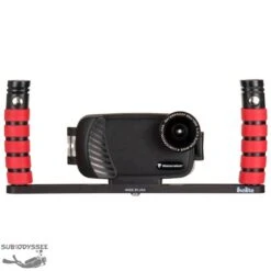 Platine Double Avec Poignées à Grip Déclampable - IKELITE -Combinaisons Magasin ikelite platine avec doubles poignees a grip pas cher sub odyssee 4