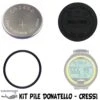 Kit Pile + Joint + Capot Pour Ordinateur GIOTTO - Cressi -Combinaisons Magasin kit pile joint capot pour ordinateur giotto cressi