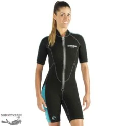 LIDO Shorty Femme Avec Zip Frontal - Cressi -Combinaisons Magasin lido shorty femme avec zip frontal cressi 4