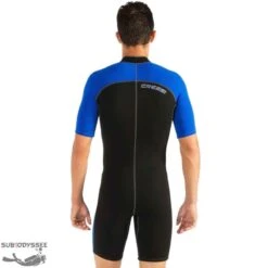 LIDO Shorty Homme Avec Zip Frontal - Cressi -Combinaisons Magasin lido shorty homme avec zip frontal cressi 3