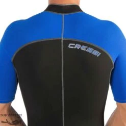 LIDO Shorty Homme Avec Zip Frontal - Cressi -Combinaisons Magasin lido shorty homme avec zip frontal cressi 5