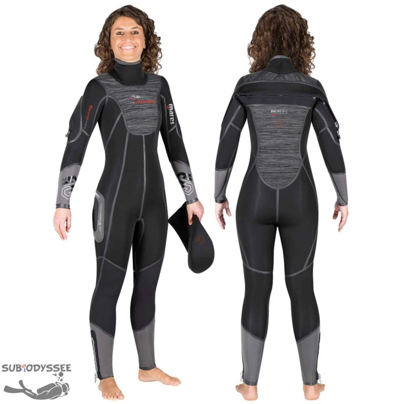 FLEXA GRAPHENE 7mm Combinaison Semi Etanche Femme - Mares 4 FLEXA GRAPHENE 7mm Combinaison Semi Etanche Femme - Mares – Image 2