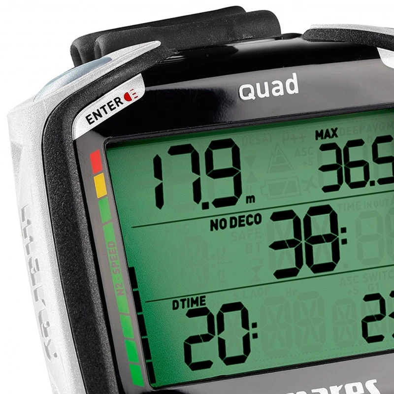 QUAD Ordinateur De Plongée - Mares 3 QUAD Ordinateur De Plongée - Mares