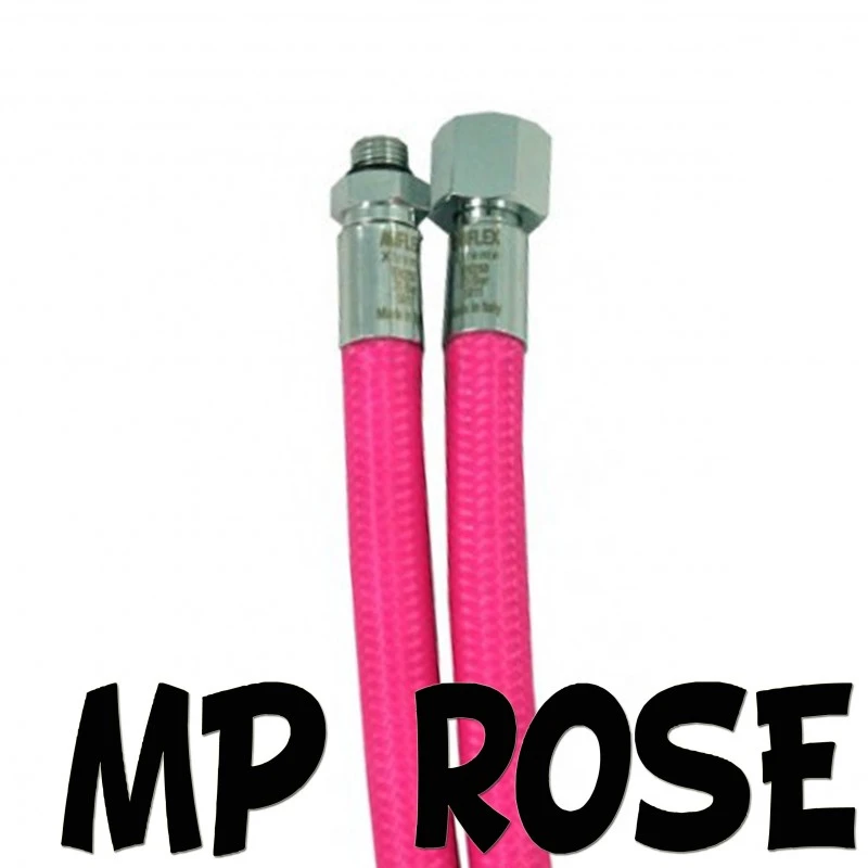 Flexible Tressé ROSE Moyenne Pression 3/8" Pour Détendeur De Plongée - MIFLEX 3 Flexible Tressé ROSE Moyenne Pression 3/8" Pour Détendeur De Plongée - MIFLEX