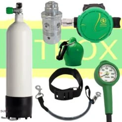 Pack Bloc/Bouteille ROTH Acier 06L + Détendeur CALYPSO NITROX Aqualung
