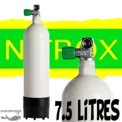 Bouteille 7.5 Litres 230 Bars Acier 1 Sortie NITROX - Roth