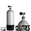 Bouteille 12 Litres Court 230 Bars 1 Sortie - Roth -Combinaisons Magasin roth bouteille plongee 12 litres court 230 bars 1 sortie pas cher sub odyssee
