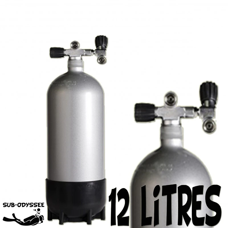 Bouteille 12 Litres Court 230 Bars 2 Sorties - Roth 3 Bouteille 12 Litres Court 230 Bars 2 Sorties - Roth