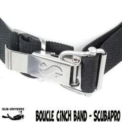 Boucle Fermeture Cinch Band Métal - Scubapro