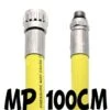 Flexible Octopus Moyenne Pression MP 1m Jaune - Scubapro -Combinaisons Magasin scubapro flexible octopus moyenne pression mp superflow pour detendeur plongee 1m pas cher sub odyssee