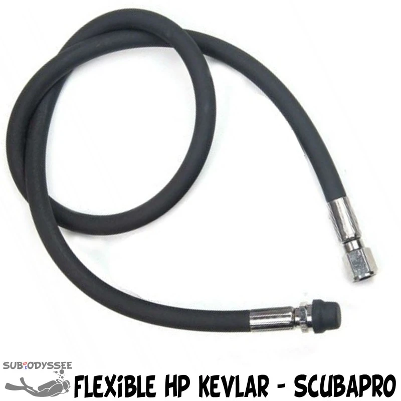 Flexible HP KEVLAR 85cm Pour Console Gestion D'Air - Scubapro / Uwatec 3 Flexible HP KEVLAR 85cm Pour Console Gestion D'Air - Scubapro / Uwatec