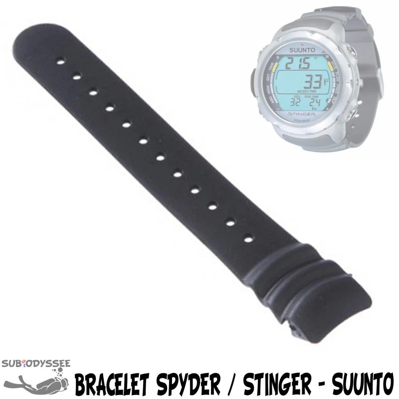 Bracelet STINGER & SPYDER (Partie Avec Trous) - Suunto 3 Bracelet STINGER & SPYDER (Partie Avec Trous) - Suunto