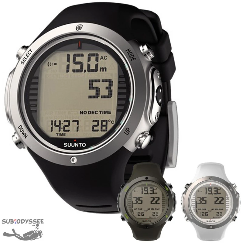 D6i NOVO Elastomère Montre Ordinateur + Interface USB - Suunto 3 D6i NOVO Elastomère Montre Ordinateur + Interface USB - Suunto