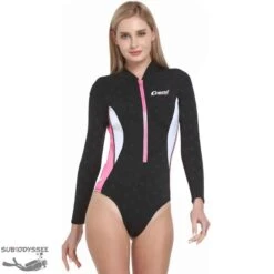 TERMICO Manches Longues Maillot Bain Femme Néoprène 2mm - Cressi -Combinaisons Magasin termico manches longues maillot bain femme neoprene 2mm cressi 2